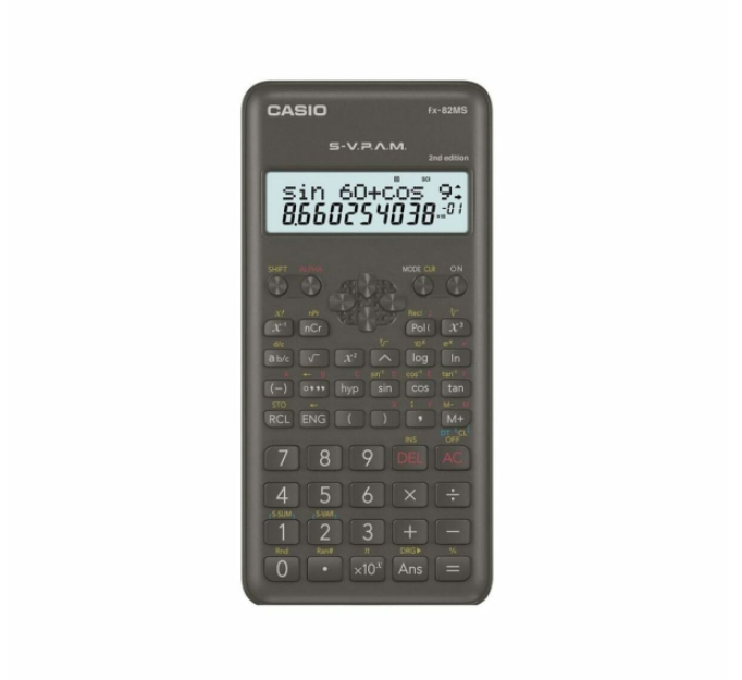 Calculator Casio FX-82MS-2 Black
