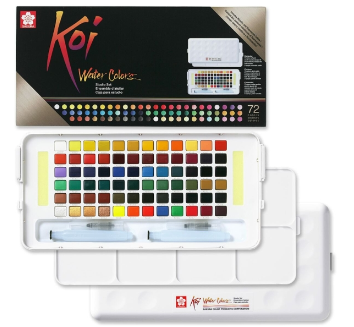 Watercolour paint set Talens Sakura Koi Water Colors Multicolour
